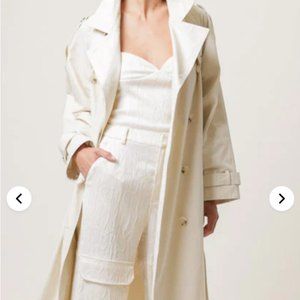 NWT Line & Dot Masie Trench Coat